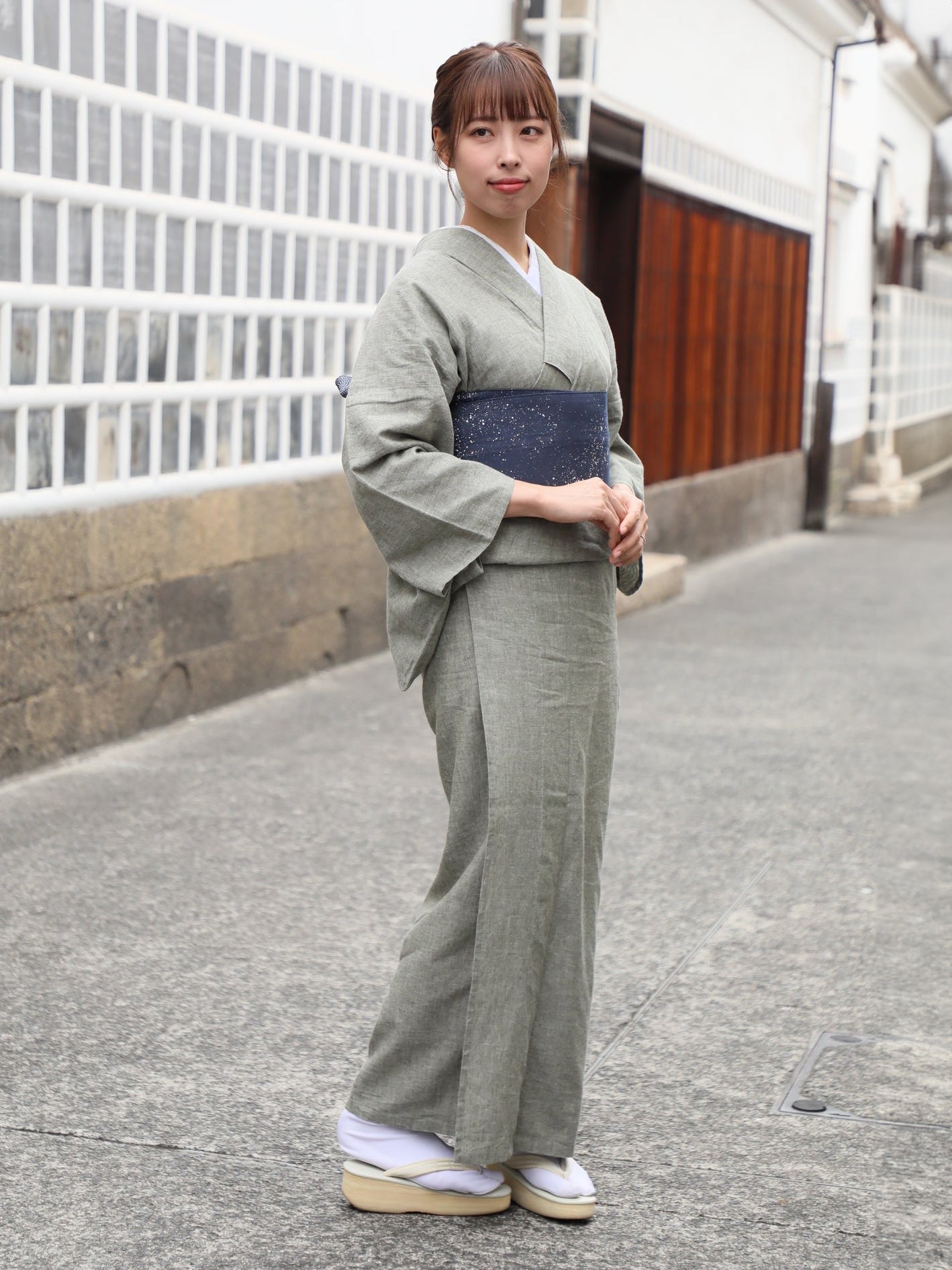 児島帯 | kojimaobi | デニム着物 | denim | ゆかた | 夏きもの | きもの | 洗える着物 | 帯 | obi | 着物 | kimono | 綿麻 | 綿 | 麻 | コットン | リネン