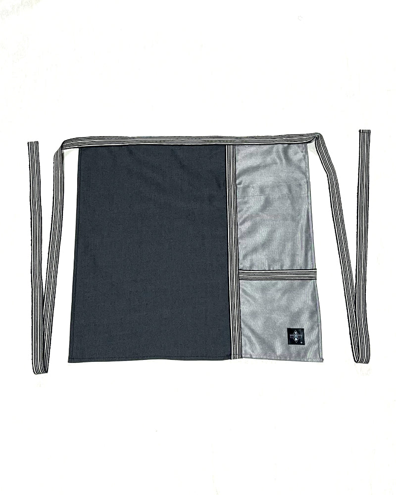 児島帯 | kojimaobi | 真田ひも | シルクデニム | 岡山デニム | エプロン | 前掛け | カフェエプロン
