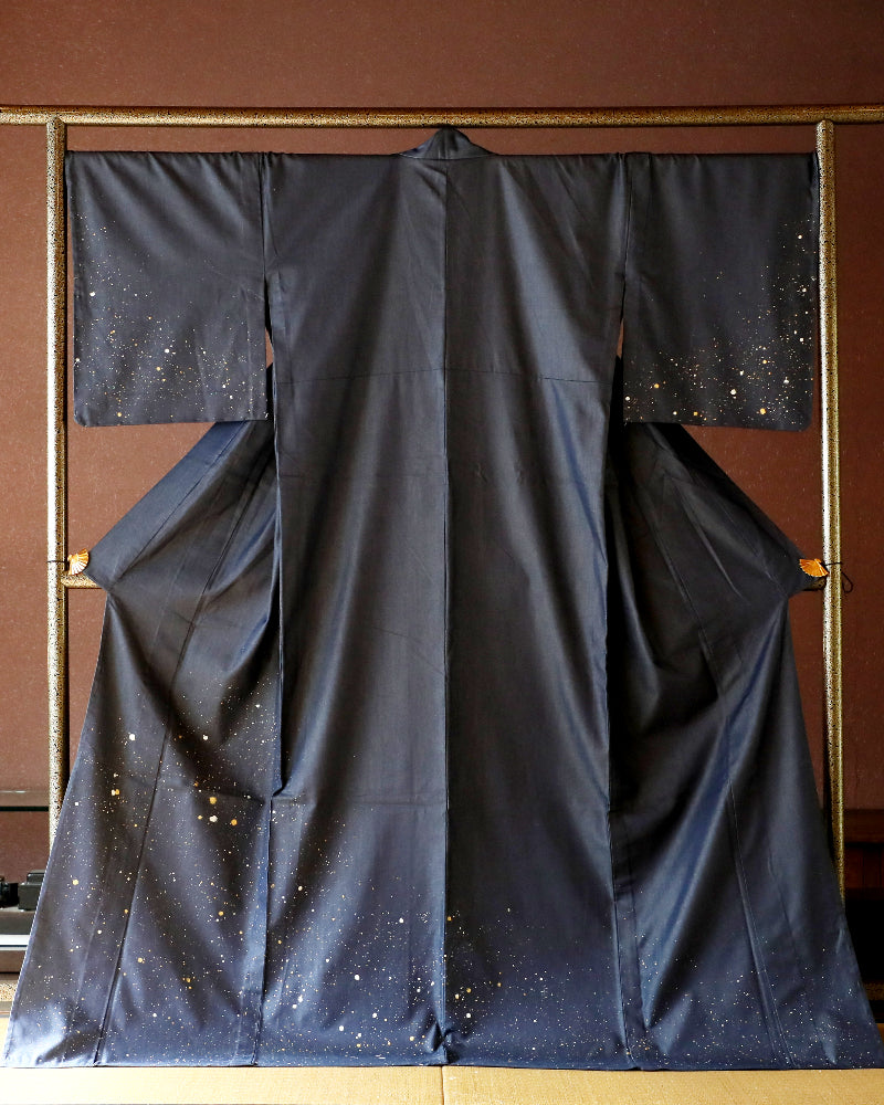 着物 | kimono | 帯 | obi | 児島帯 | kojimaobi | 岡山デニム | たたみべり | denim | デニム着物 | 倉敷デニム | 着物女子 | 七彩染