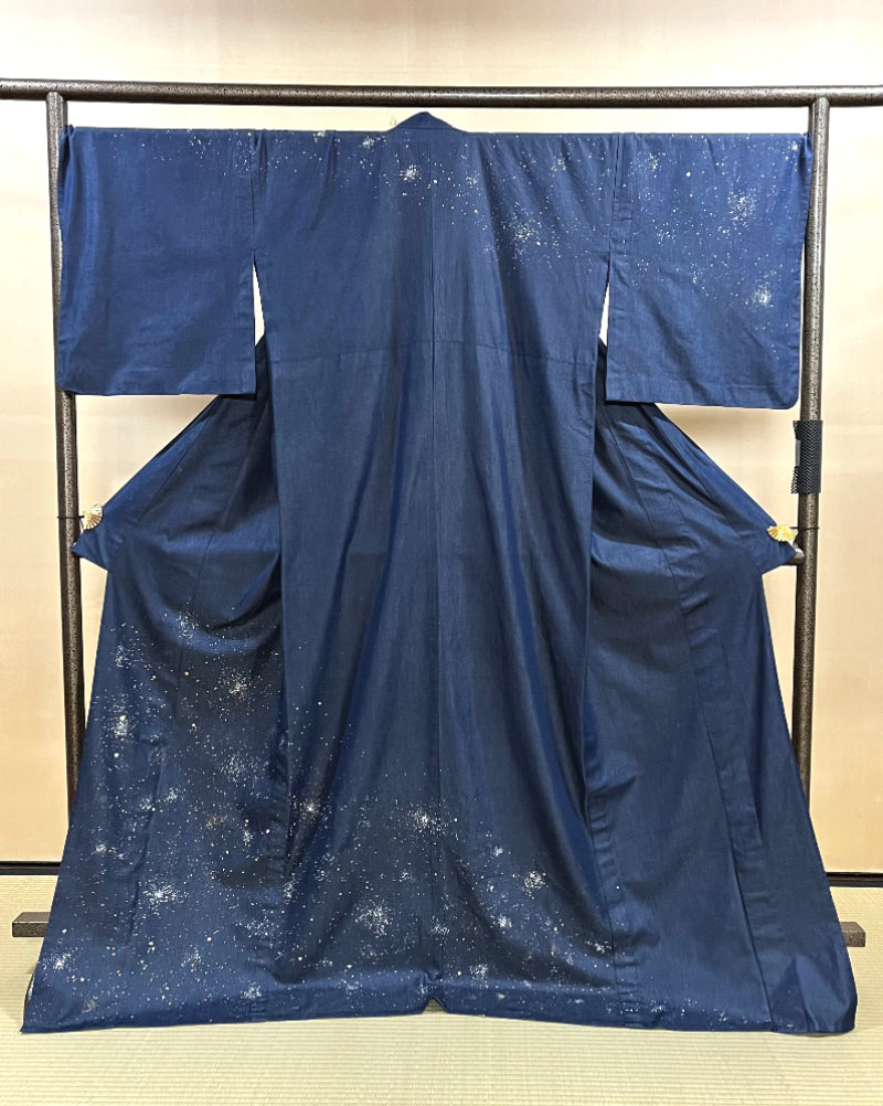 着物 | kimono | 帯 | obi | 児島帯 | kojimaobi | 岡山デニム | たたみべり | denim | 七彩染 | 宇宙 | 大人のデニム | カジュアルデニム | シルクデニム | 岡山デニム