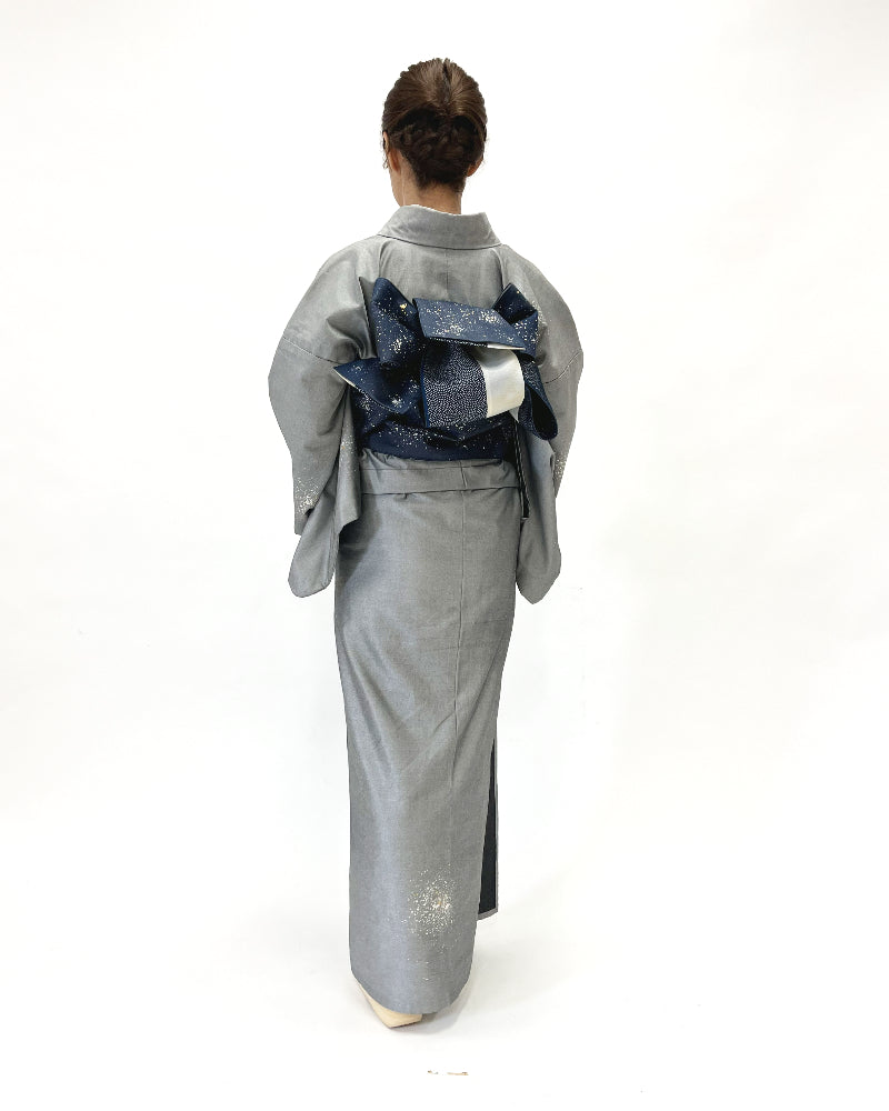 着物 | kimono | 帯 | obi | 児島帯 | kojimaobi | 岡山デニム | たたみべり | シルクデニム | denim | 岡山デニム | デニム着物 | 倉敷デニム
