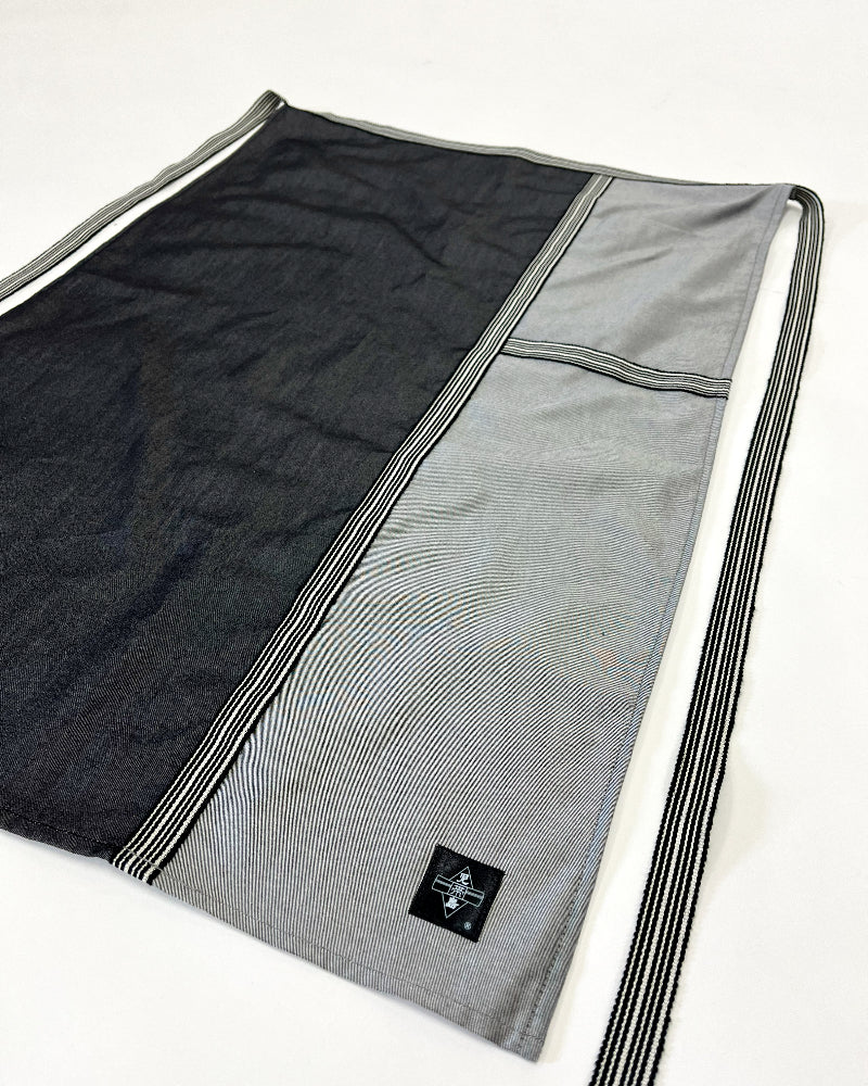 児島帯 | kojimaobi | 真田ひも | シルクデニム | 岡山デニム | エプロン | 前掛け | カフェエプロン