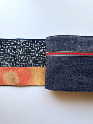 着物 | kimono | 帯 | obi | 児島帯 | kojimaobi | 岡山デニム | たたみべり | 畳べり | 畳縁 | 真田紐 | 倉敷デニム | 児島デニム | デニム | denim
