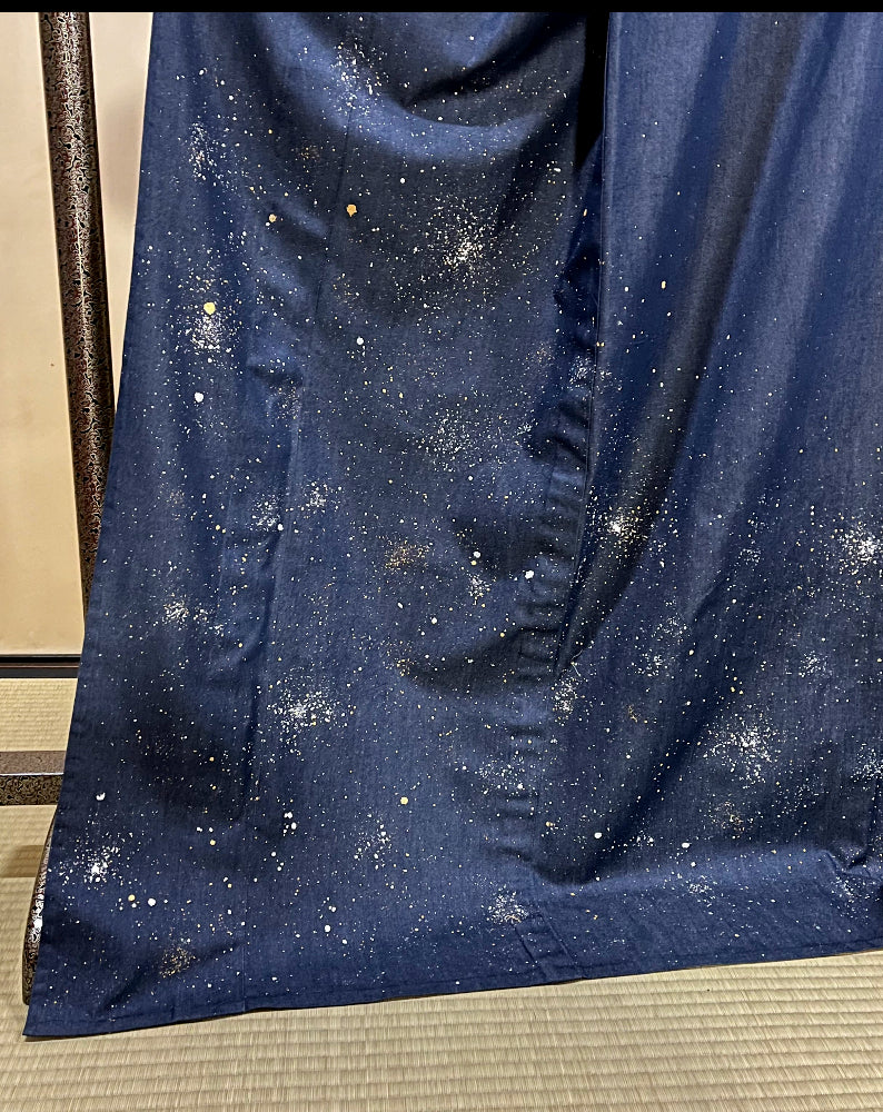着物 | kimono | 帯 | obi | 児島帯 | kojimaobi | 岡山デニム | たたみべり | denim | 七彩染 | 宇宙 | 大人のデニム | カジュアルデニム | シルクデニム | 岡山デニム