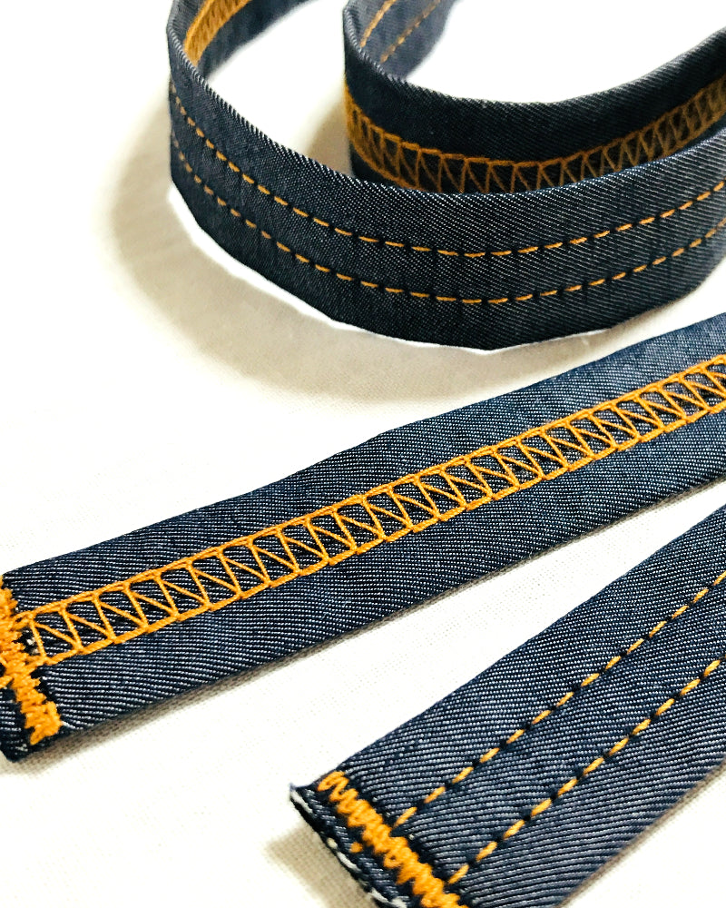 着物 | kimono | 帯 | obi | 児島帯 | kojimaobi | 岡山デニム | たたみべり | 真田紐 | カン止め | 三重ゴム | 三重紐 | 三重仮紐 | デニム紐