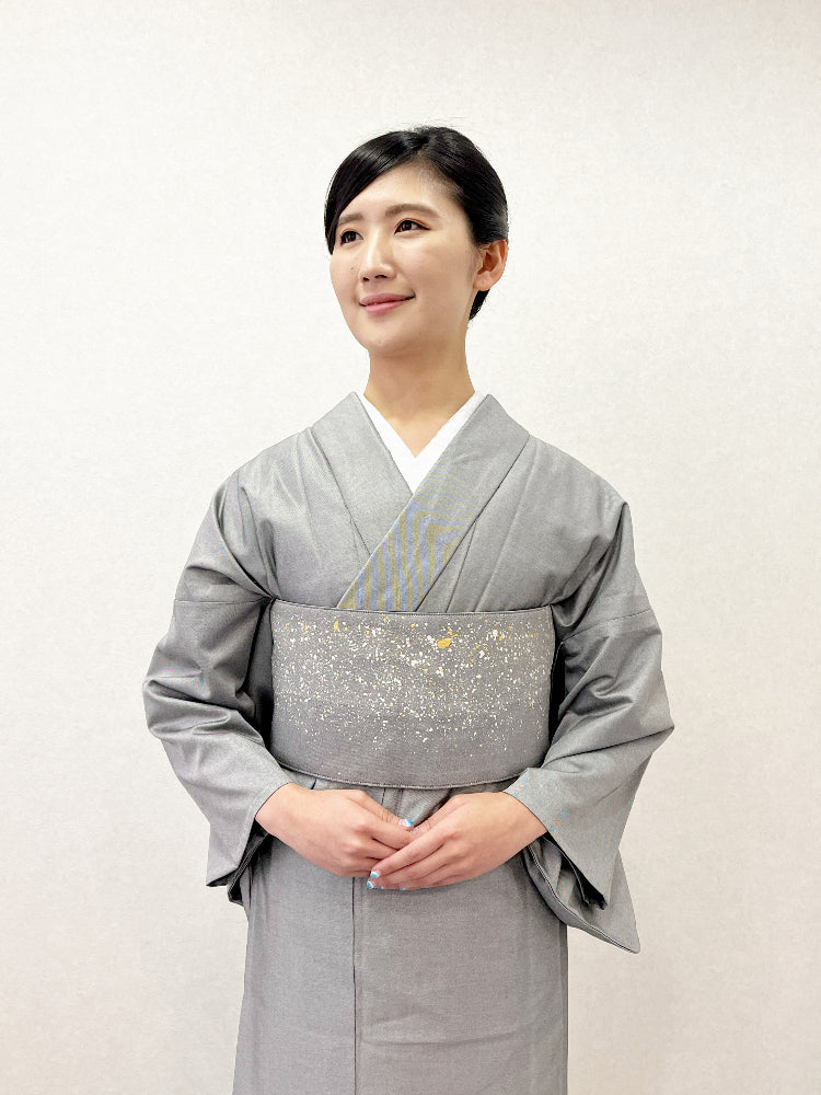着物 | kimono | 帯 | obi | 児島帯 | kojimaobi | 岡山デニム | たたみべり | denim | デニム着物 | シルクデニム | 大人の着物 | カジュアル着物