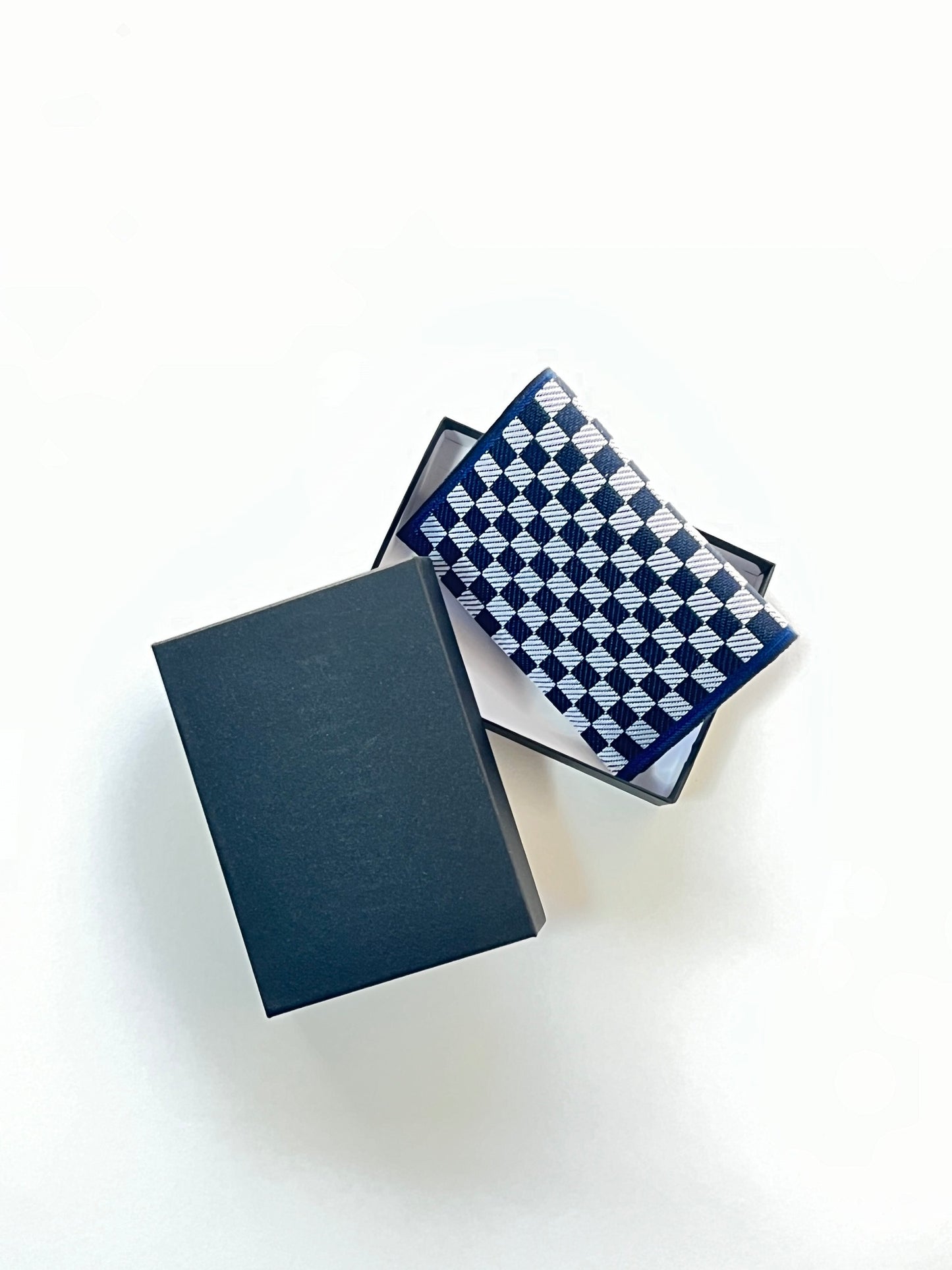 カードケース | 名刺入れ | 着物 | kimono | 帯 | obi | 児島帯 | kojimaobi | 岡山デニム | たたみべり | 市松文様  | 市松柄 | denim | 児島デニム