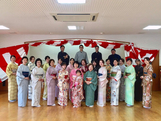 前結び着付け | 着つけ教室 | 帯結び | 着物好き | 児島帯 |  着物でダンス