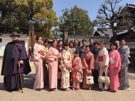花見 | 岡山後楽園 | 産経新聞 | 着物でお出かけ | きもの好き