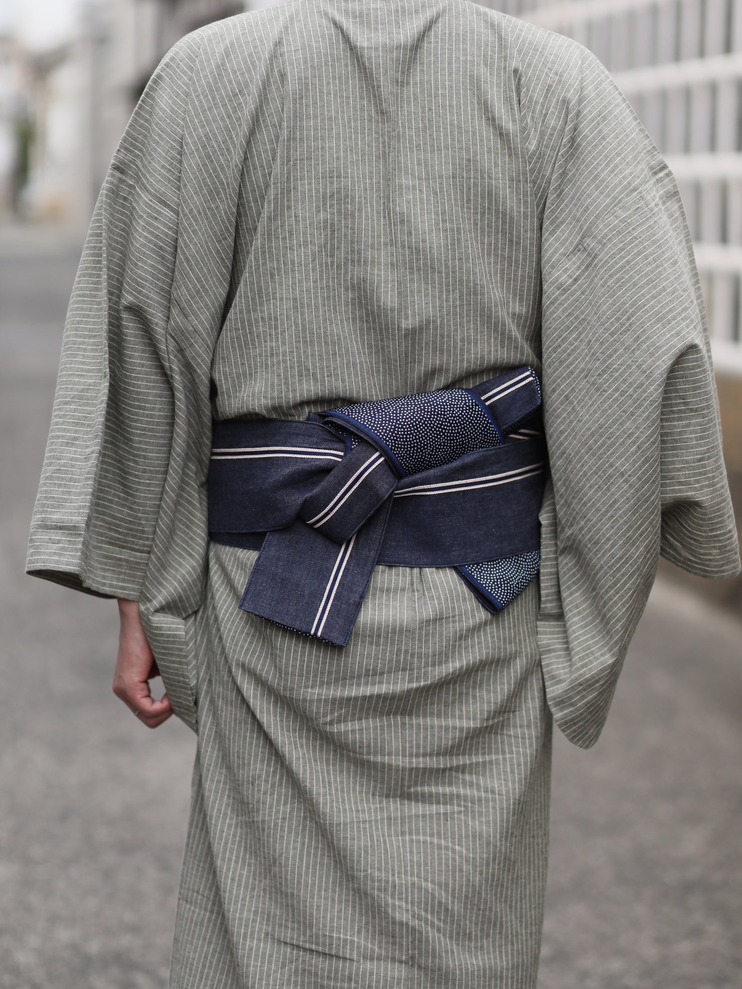 児島帯 | kojimaobi |  デニム着物 | denim | ゆかた | 夏きもの | きもの | 洗える着物 | 帯 | obi | 着物 | kimono | 綿麻 | 綿 | 麻 | コットン | リネン