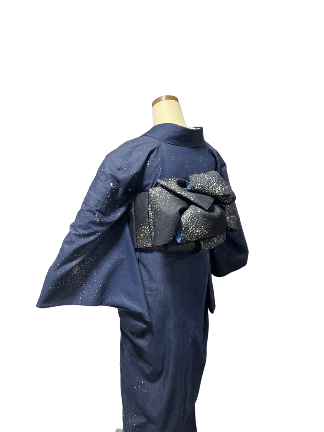 つくり帯 | 和の羽 | シルクデニム | 七彩染 | 児島帯 | 宇宙 | sora | 武田染工 | 武田和也