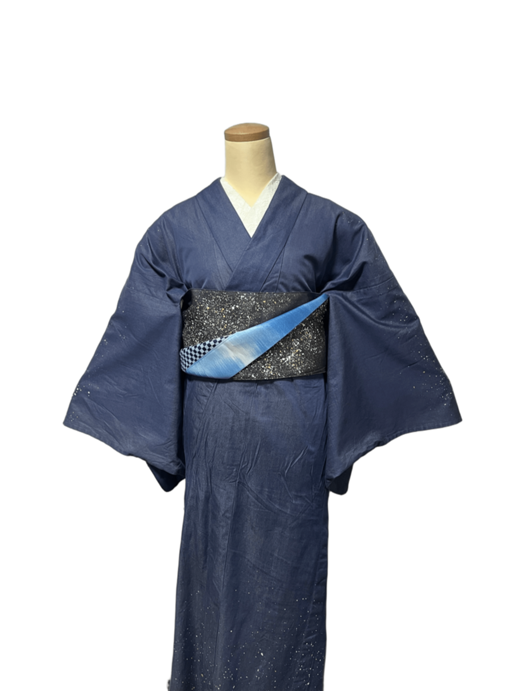 つくり帯 | 和の羽 | シルクデニム | 七彩染 | 児島帯 | 宇宙 | sora | 武田染工 | 武田和也