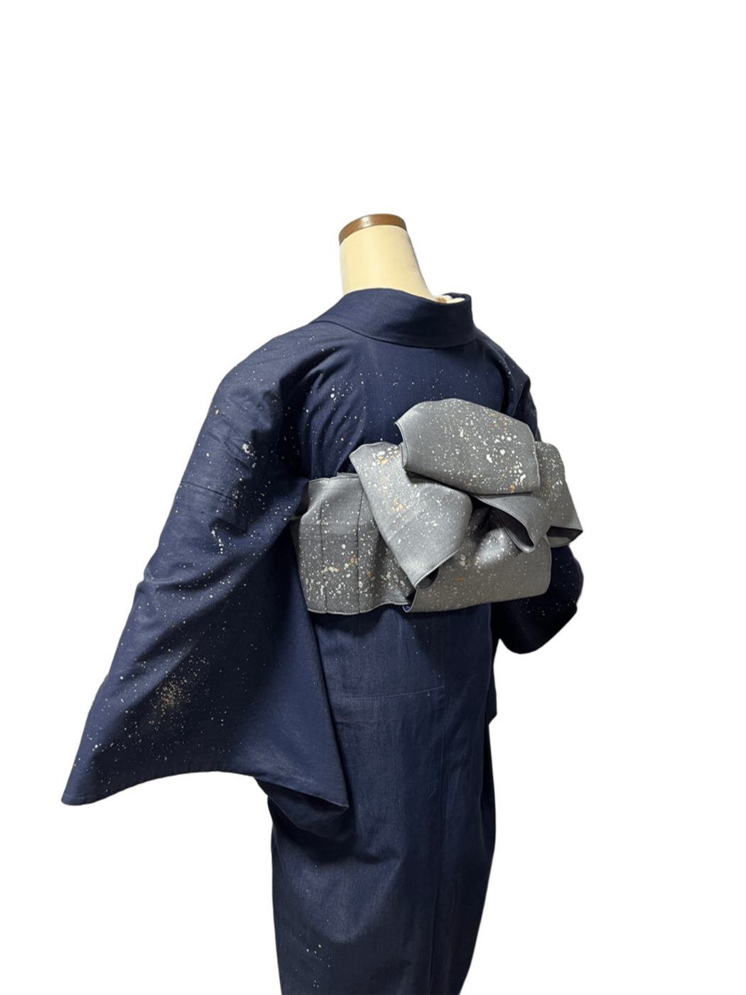 つくり帯 | 和の羽 | シルクデニム | 七彩染 | 児島帯 | 宇宙 | sora | 武田染工 | 武田和也