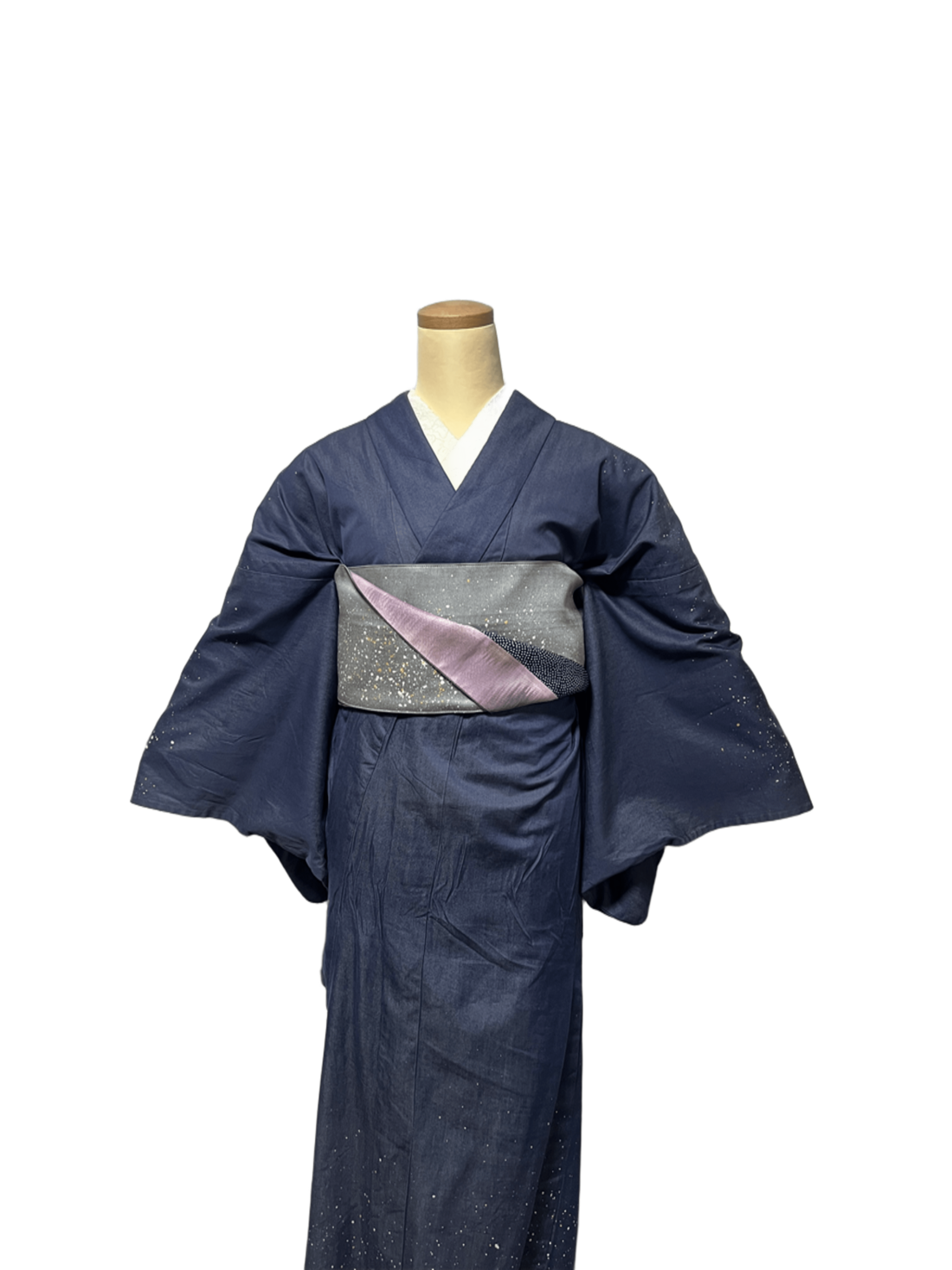 つくり帯 | 和の羽 | シルクデニム | 七彩染 | 児島帯 | 宇宙 | sora | 武田染工 | 武田和也
