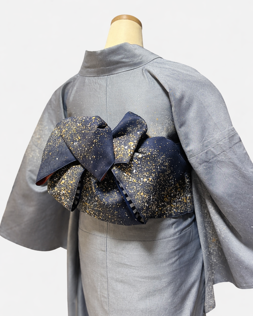 つくり帯 | 和の羽 | シルクデニム | 七彩染 | 児島帯 | 宇宙 | sora | 武田染工 | 武田和也