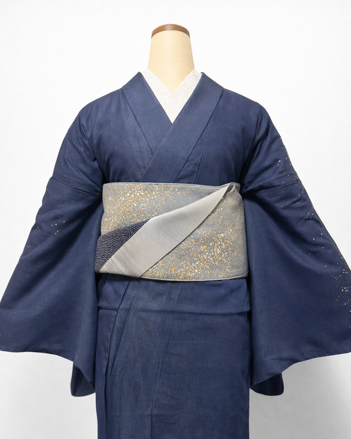 つくり帯 | 和の羽 | シルクデニム | 七彩染 | 児島帯 | 宇宙 | sora | 武田染工 | 武田和也
