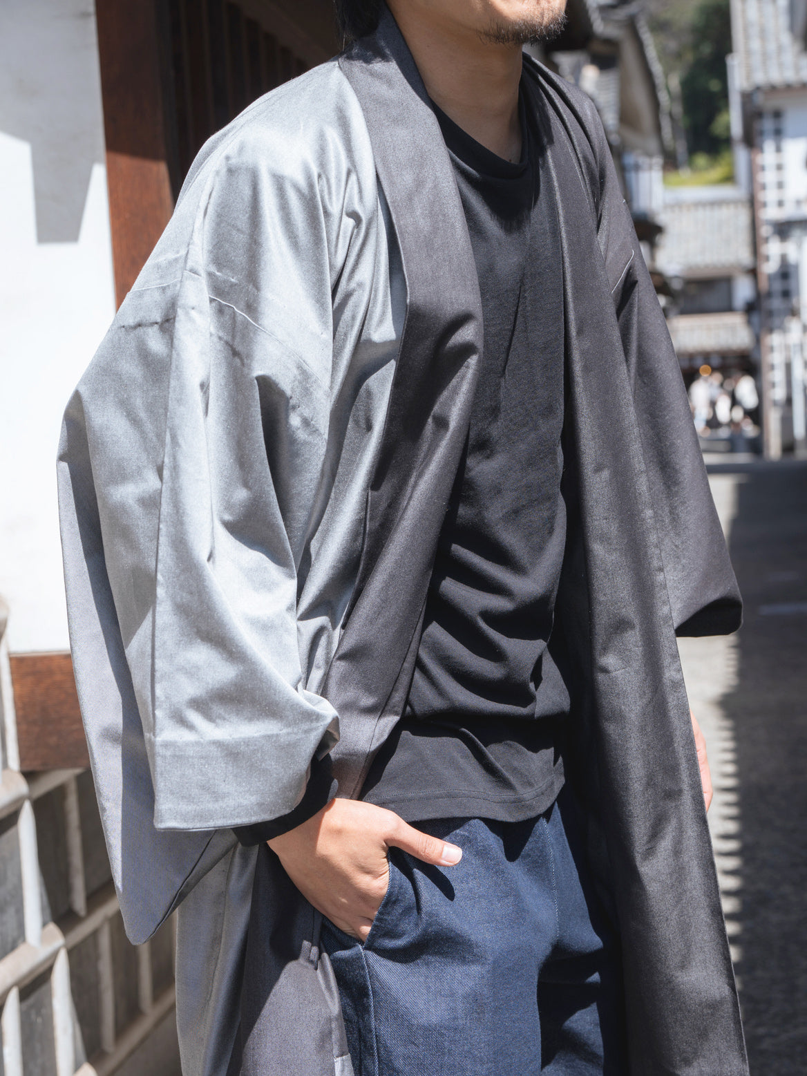 着物 | kimono | 帯 | obi | 児島帯 | kojimaobi | 岡山デニム | たたみべり | denim | デニム着物 | 倉敷デニム | 着物女子 |  羽織コート | 道中着 | 羽織 | シルクデニム | 和洋折衷