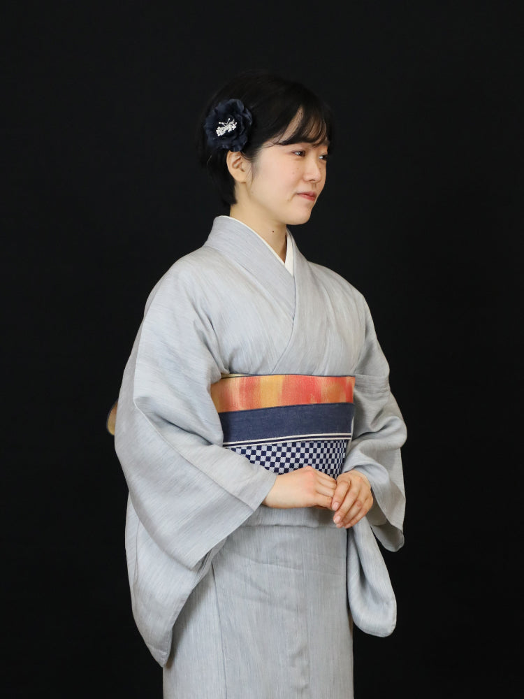 児島帯 | kojimaobi |  デニム着物 | denim | ゆかた | 夏 | きもの | 洗える着物 | 帯 | obi | 着物 | kimono