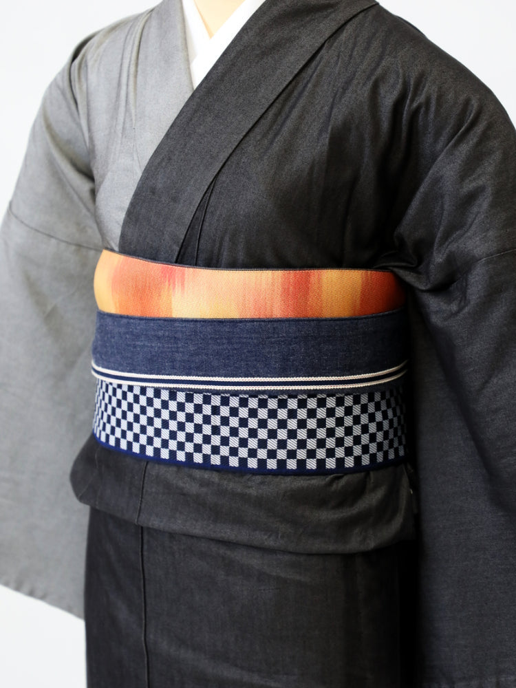 着物 | kimono | 帯 | obi | 児島帯 | kojimaobi | 岡山デニム | たたみべり | 畳べり | 畳縁 | 真田紐 | 倉敷デニム | 児島デニム | デニム | denim