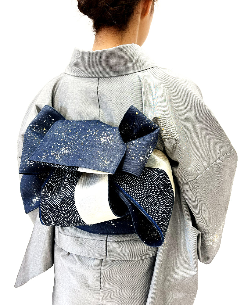 着物 | kimono | 帯 | obi | 児島帯 | kojimaobi | 岡山デニム | たたみべり | シルクデニム | denim | 岡山デニム | デニム着物 | 倉敷デニム