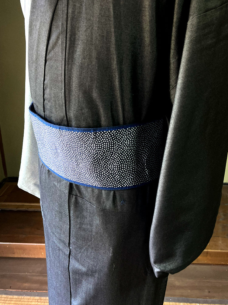 着物 | kimono | 帯 | obi | 児島帯 | kojimaobi | 岡山デニム | たたみべり | 真田紐 | 倉敷デニム | denim | デニム角帯 | 角帯 | 男性用帯 | カジュアル帯