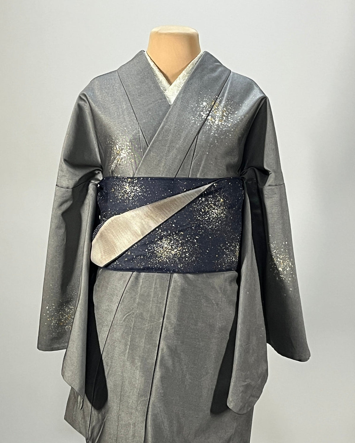 つくり帯 | 和の羽 | シルクデニム | 七彩染 | 児島帯 | 宇宙 | sora | 武田染工 | 武田和也