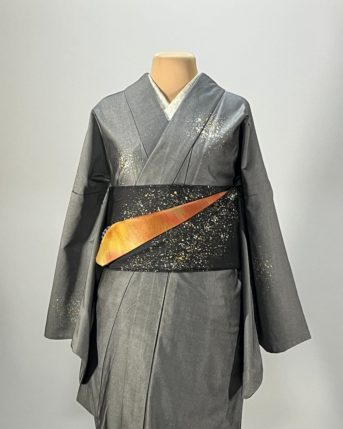つくり帯 | 和の羽 | シルクデニム | 七彩染 | 児島帯 | 宇宙 | sora | 武田染工 | 武田和也