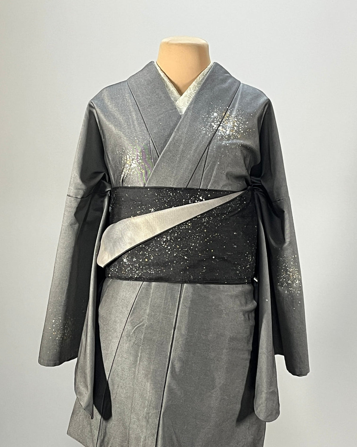 つくり帯 | 和の羽 | シルクデニム | 七彩染 | 児島帯 | 宇宙 | sora | 武田染工 | 武田和也