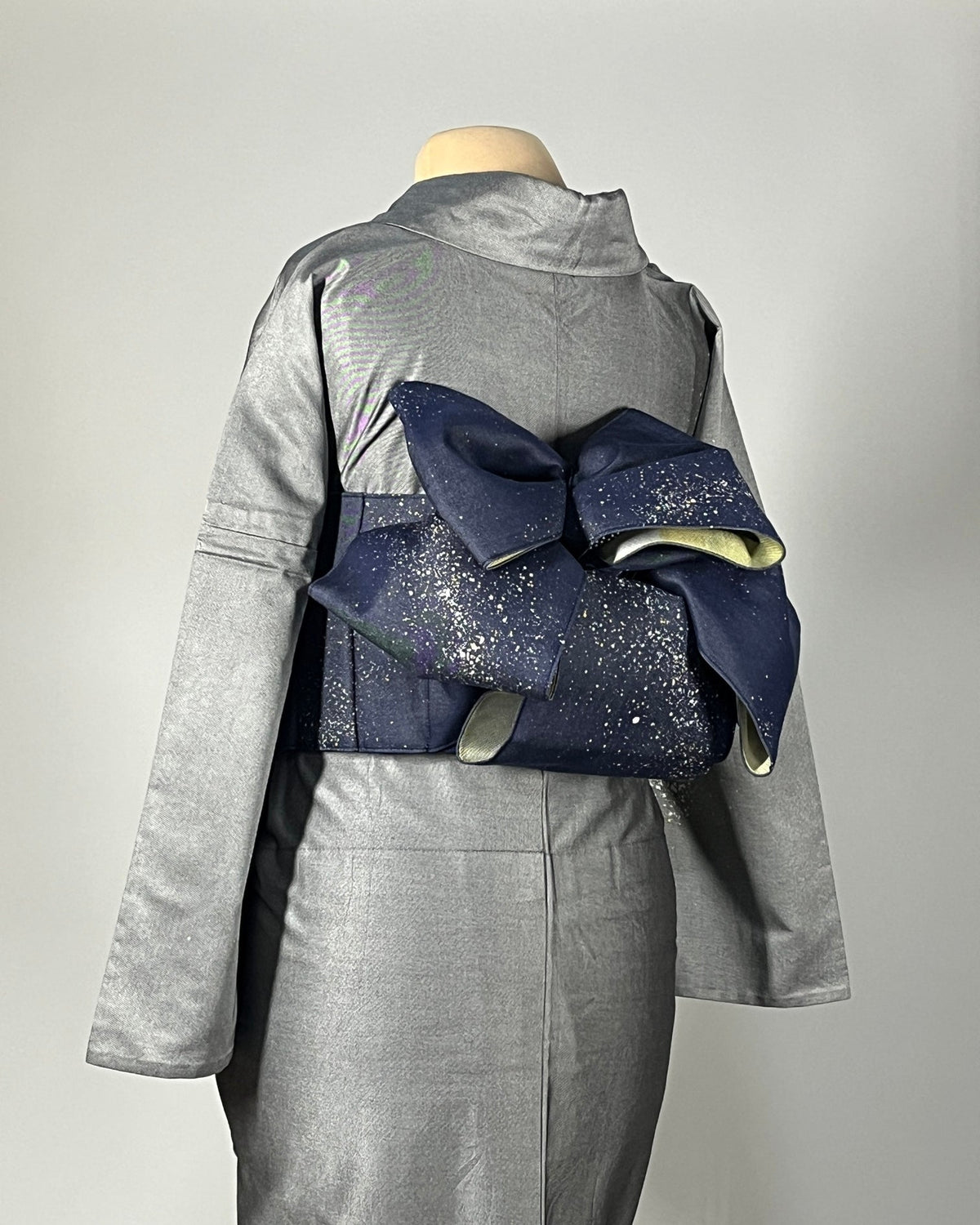 つくり帯 | 和の羽 | シルクデニム | 七彩染 | 児島帯 | 宇宙 | sora | 武田染工 | 武田和也