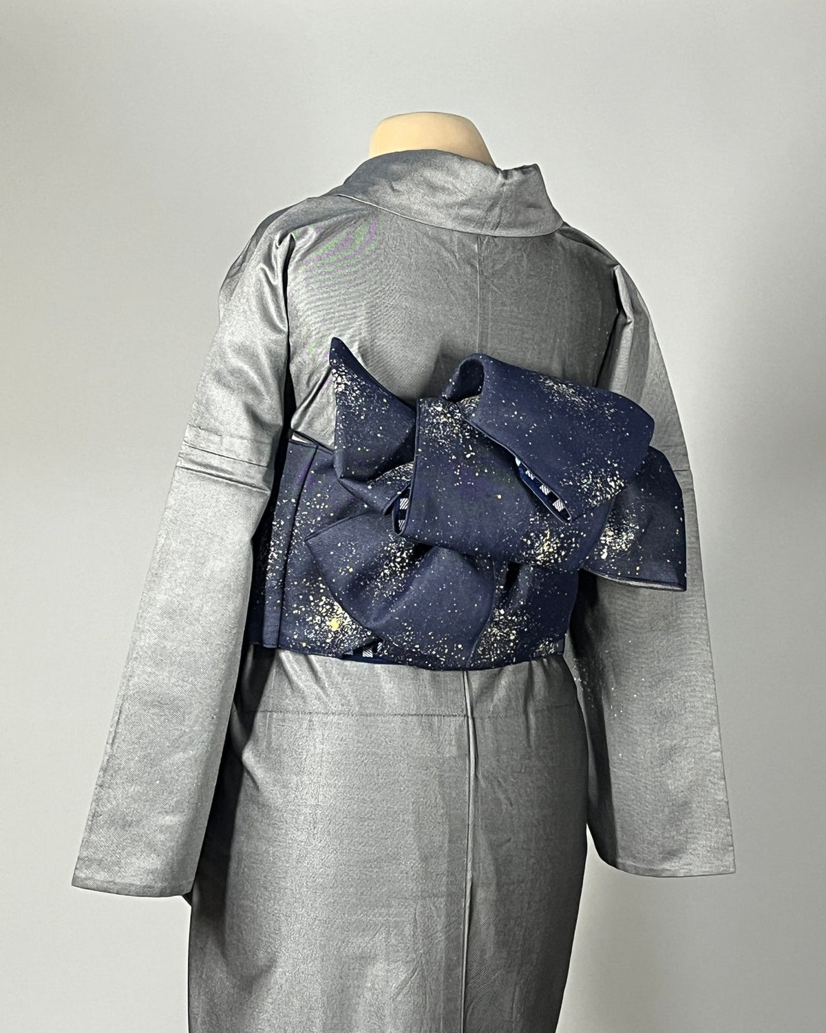 つくり帯 | 和の羽 | シルクデニム | 七彩染 | 児島帯 | 宇宙 | sora | 武田染工 | 武田和也