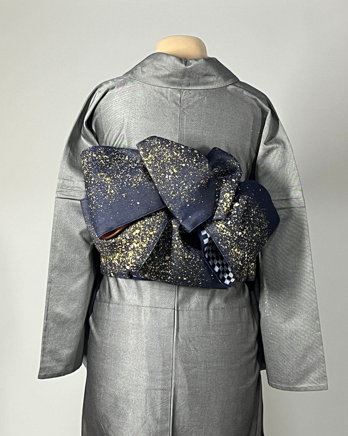 つくり帯 | 和の羽 | シルクデニム | 七彩染 | 児島帯 | 宇宙 | sora | 武田染工 | 武田和也