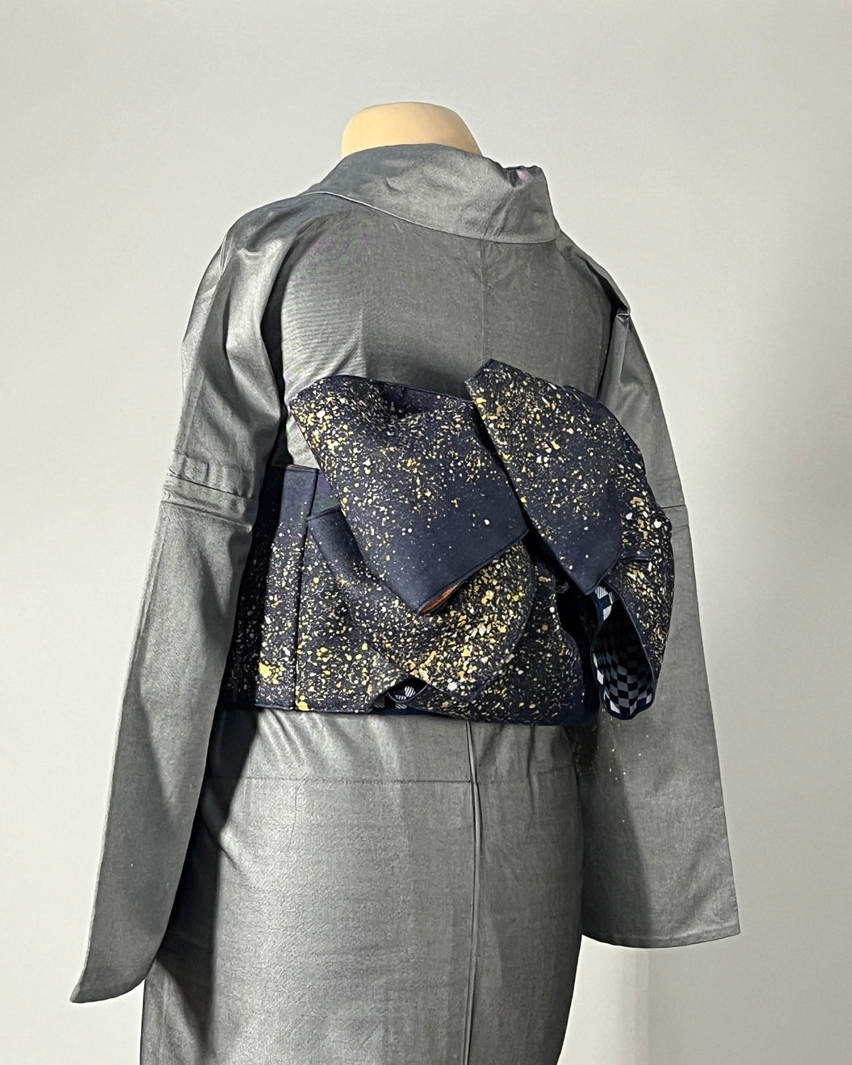 つくり帯 | 和の羽 | シルクデニム | 七彩染 | 児島帯 | 宇宙 | sora | 武田染工 | 武田和也