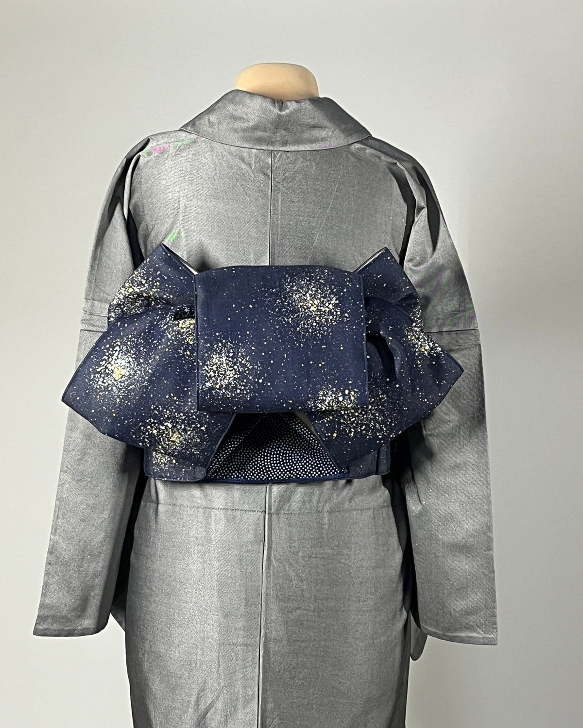 つくり帯 | 和の羽 | シルクデニム | 七彩染 | 児島帯 | 宇宙 | sora | 武田染工 | 武田和也