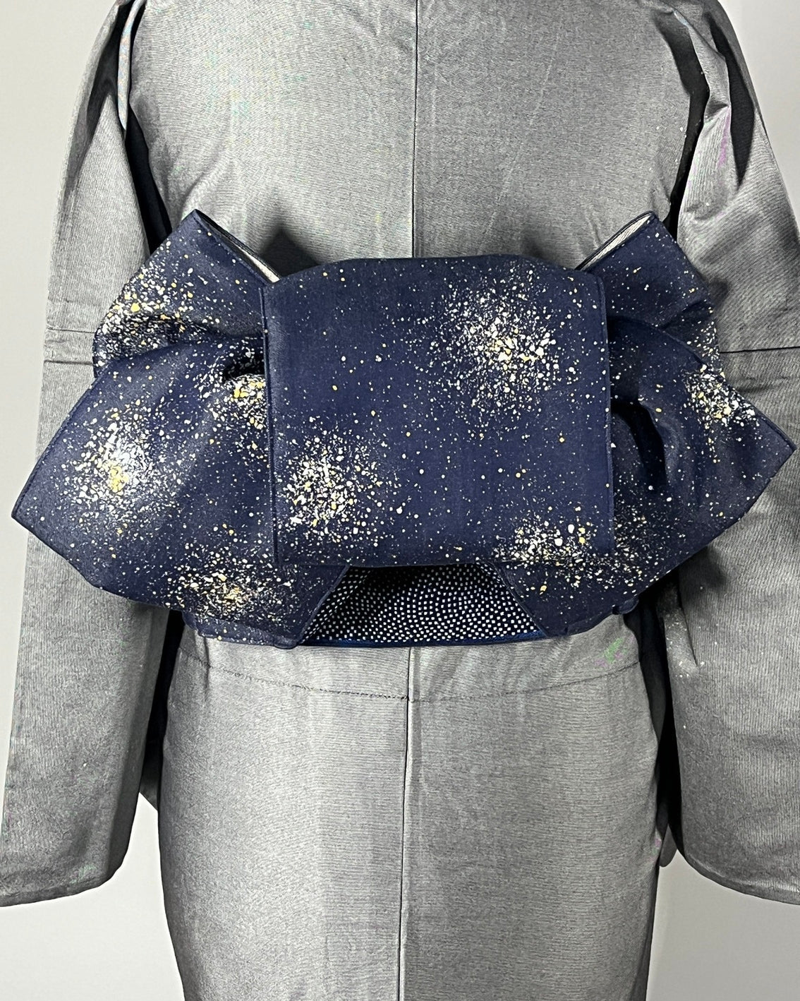 つくり帯 | 和の羽 | シルクデニム | 七彩染 | 児島帯 | 宇宙 | sora | 武田染工 | 武田和也