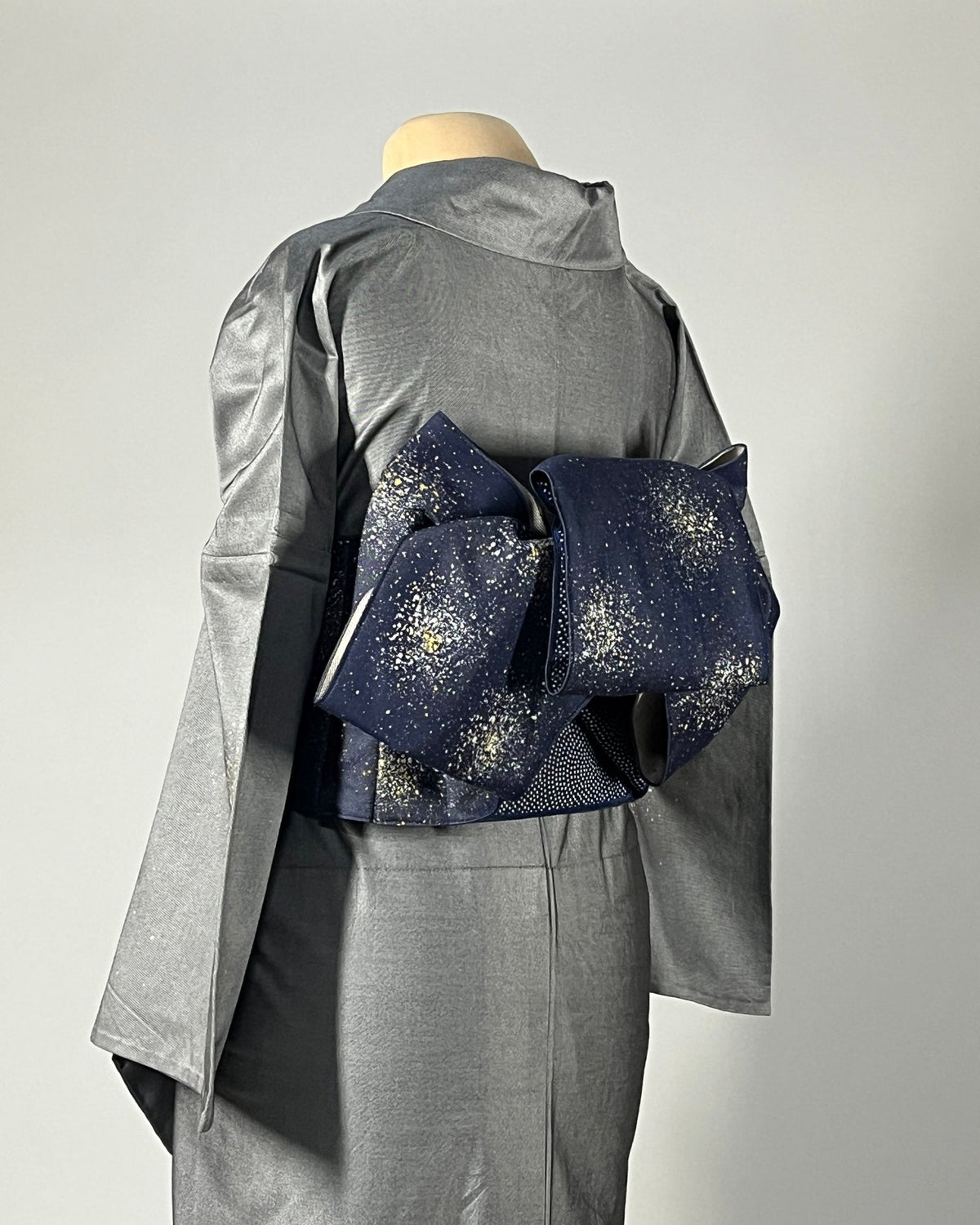 つくり帯 | 和の羽 | シルクデニム | 七彩染 | 児島帯 | 宇宙 | sora | 武田染工 | 武田和也