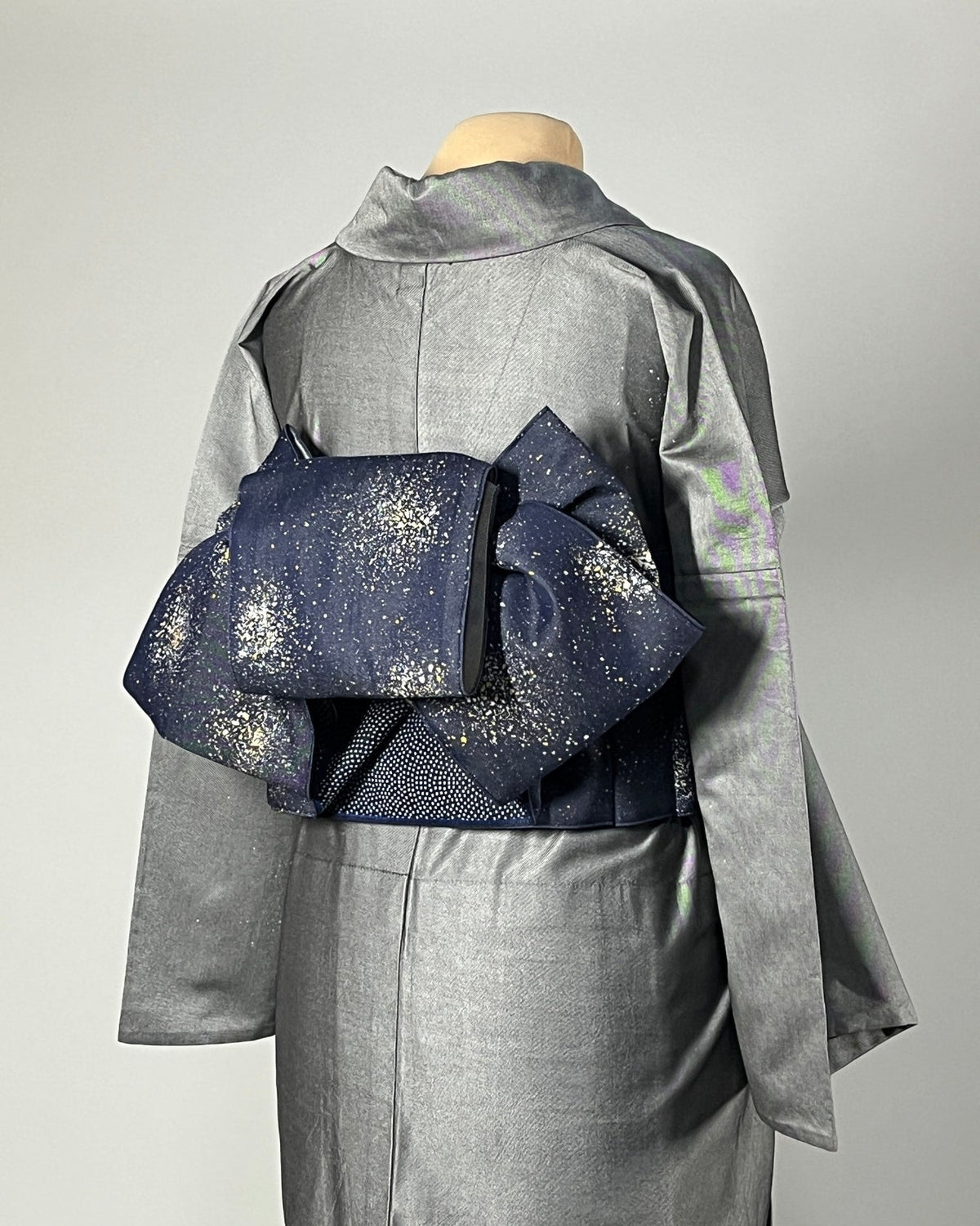 つくり帯 | 和の羽 | シルクデニム | 七彩染 | 児島帯 | 宇宙 | sora | 武田染工 | 武田和也