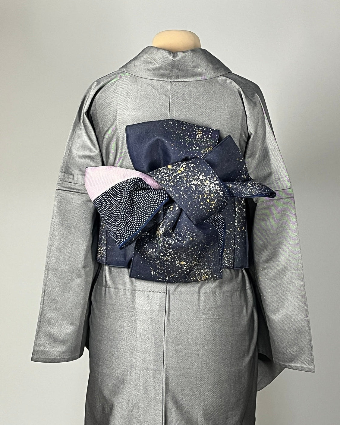 つくり帯 | 和の羽 | シルクデニム | 七彩染 | 児島帯 | 宇宙 | sora | 武田染工 | 武田和也