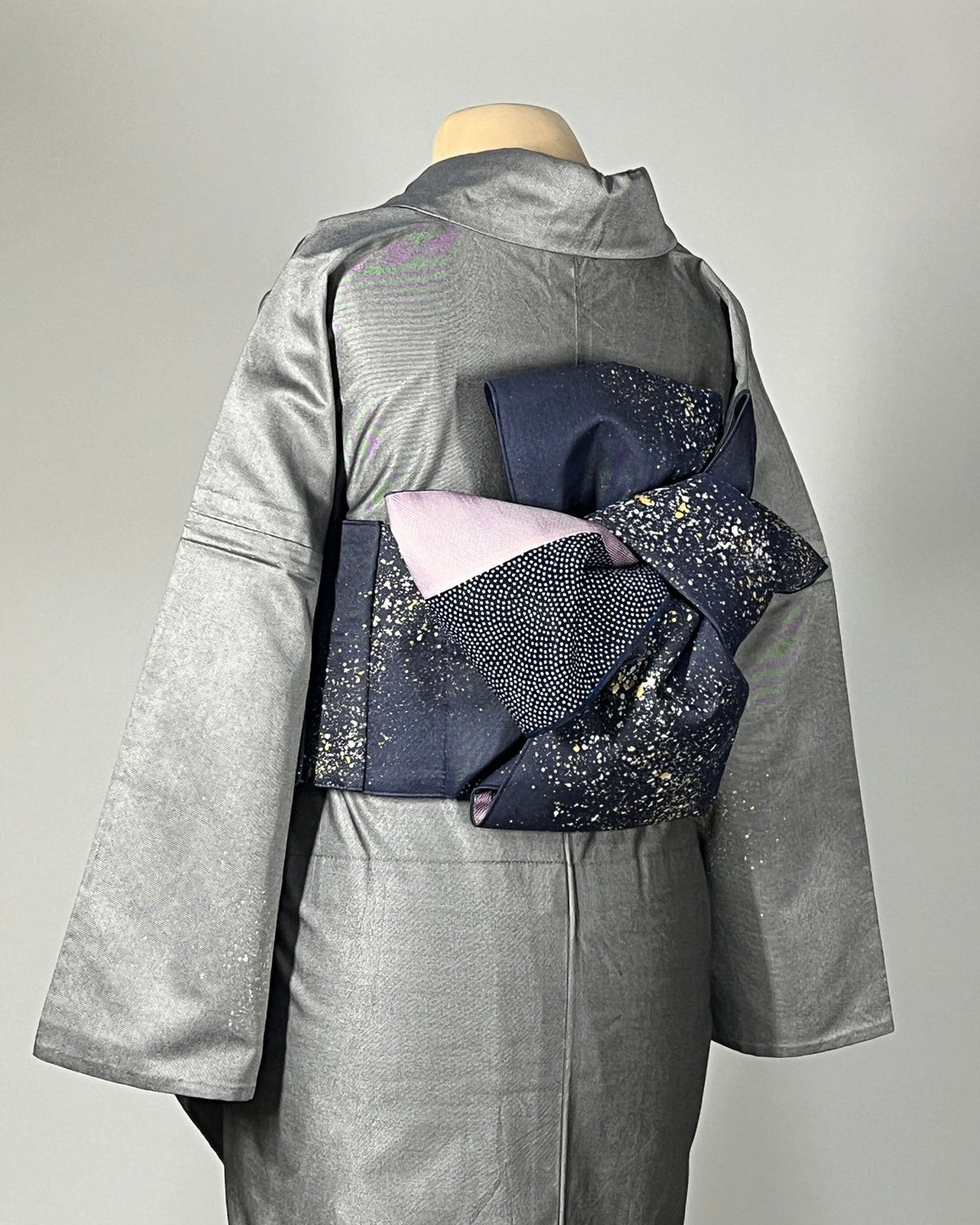 つくり帯 | 和の羽 | シルクデニム | 七彩染 | 児島帯 | 宇宙 | sora | 武田染工 | 武田和也