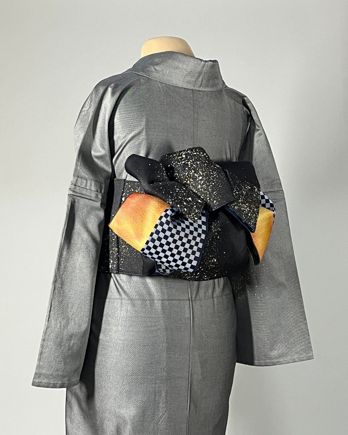 つくり帯 | 和の羽 | シルクデニム | 七彩染 | 児島帯 | 宇宙 | sora | 武田染工 | 武田和也