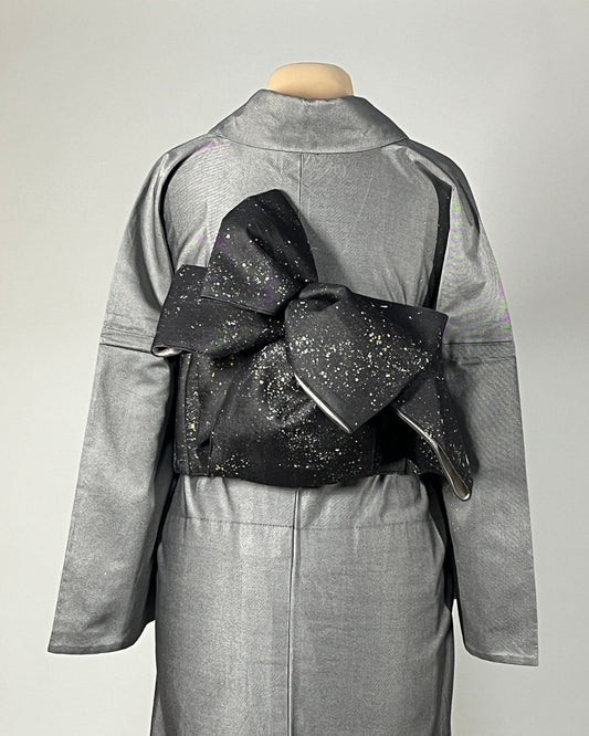 つくり帯 | 和の羽 | シルクデニム | 七彩染 | 児島帯 | 宇宙 | sora | 武田染工 | 武田和也