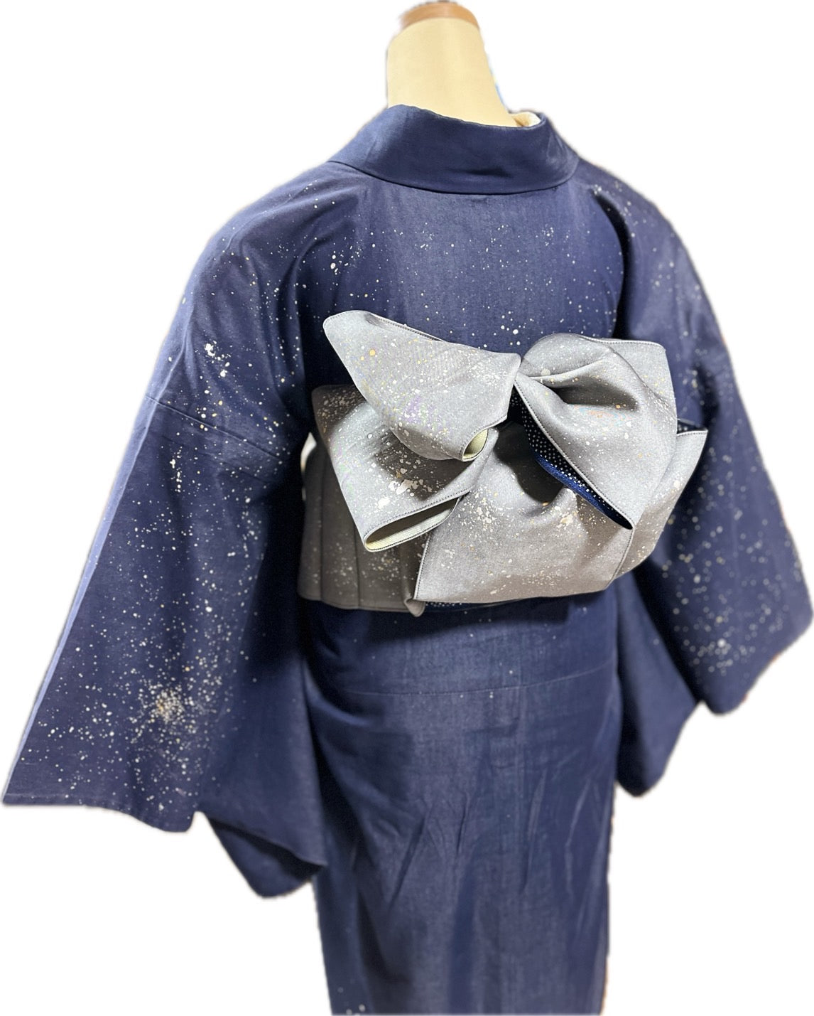 つくり帯 | 和の羽 | シルクデニム | 七彩染 | 児島帯 | 宇宙 | sora | 武田染工 | 武田和也