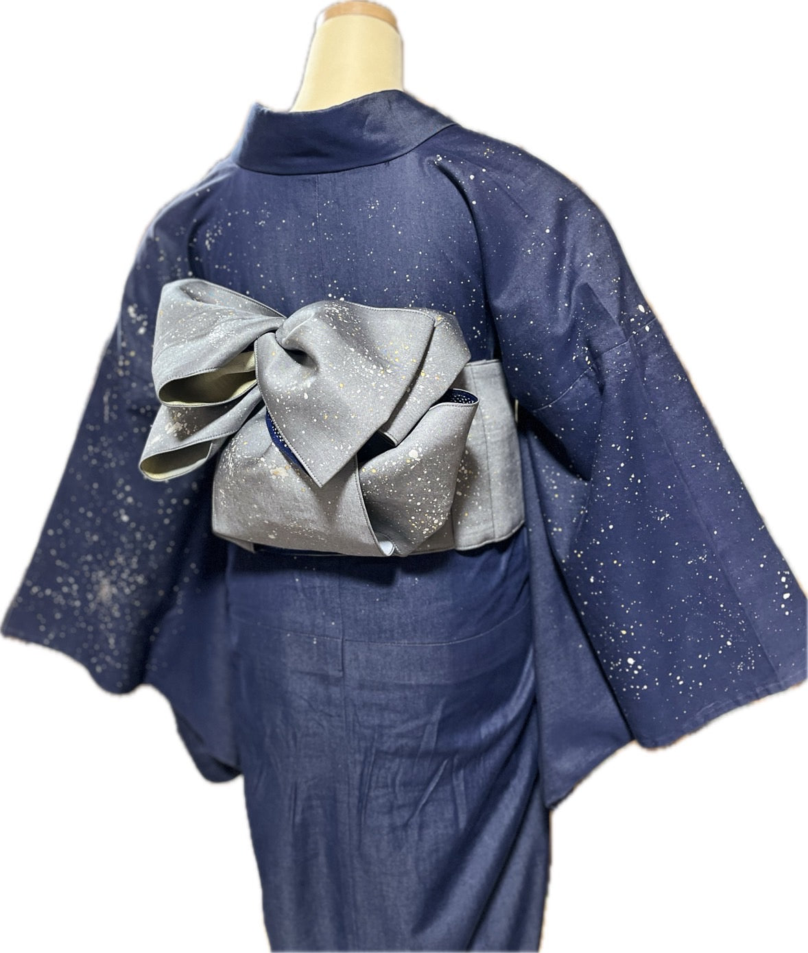 つくり帯 | 和の羽 | シルクデニム | 七彩染 | 児島帯 | 宇宙 | sora | 武田染工 | 武田和也