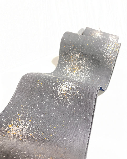 着物 | kimono | 帯 | obi | 児島帯 | kojimaobi | 岡山デニム | たたみべり | シルクデニム | 着物女子 | 七彩染 | 倉敷デニム | 半巾帯 | 宇宙 | 大人女子