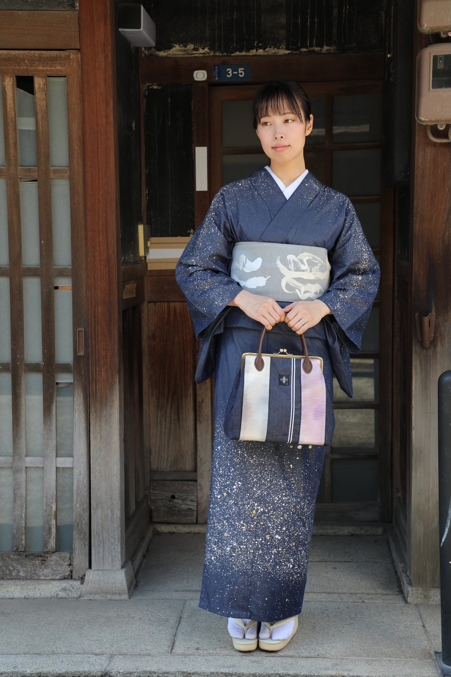 kojimaobi |  児島帯 | バッグ | 岡山デニム 児島デニム 畳べり さなだひも | がま口  