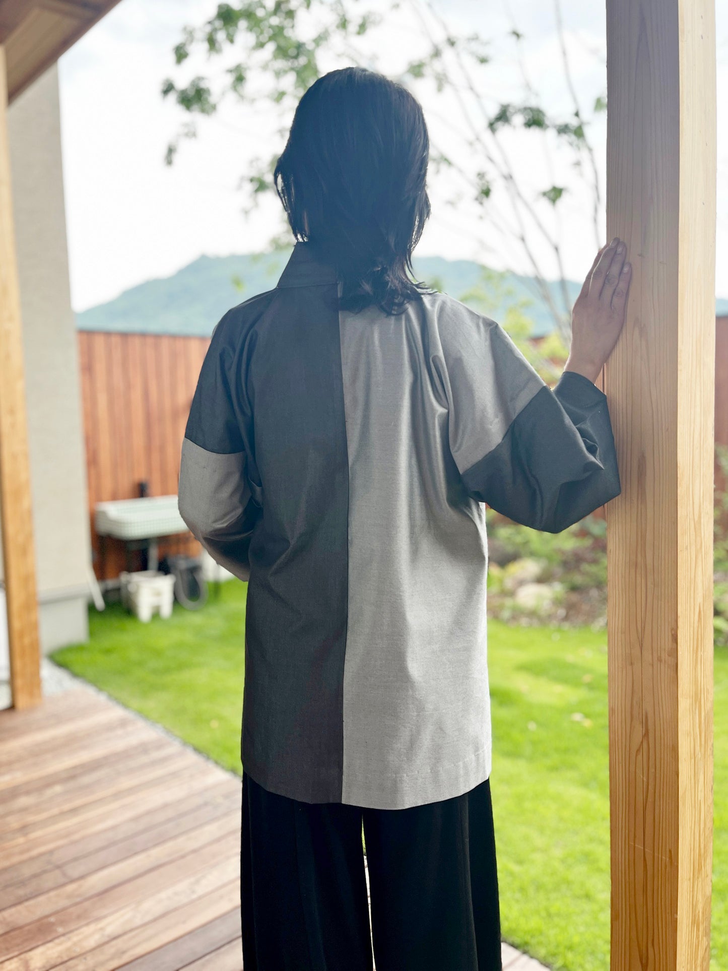 着物 | kimono | 帯 | obi | 児島帯 | kojimaobi | 岡山デニム | たたみべり | denim | デニム着物 | 倉敷デニム | 着物女子 |  上っ張り | シルクデニム